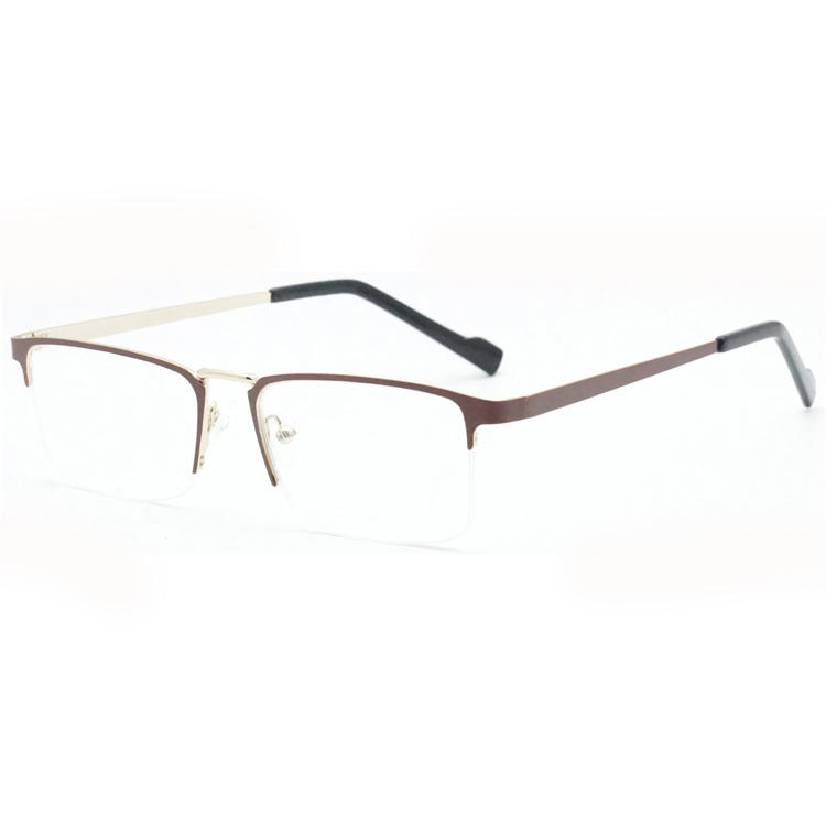 Dachuan Optical DRM368015 China Supplier Half Rim Metal Reading Glasses With Metal Legs (9)